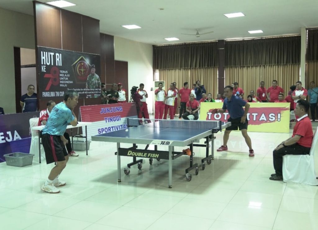 Pertandingan kejuaraan Piala Panglima TNI