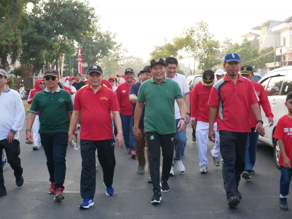 Wabup Sidoarjo lepas jalan sehat warga Delta Sari