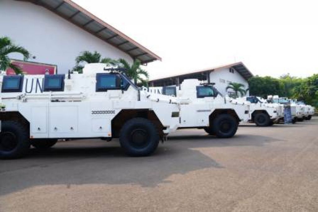 15 Kendaraan Taktis (Rantis) Bushmaster Protected Mobility Vehicle (BPMV)