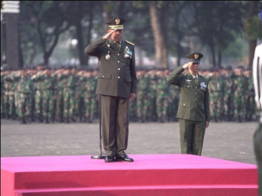 Mayjen TNI Yustinus Peristiwanto menjadi Irup pada peringatan Hari Ulang Tahun Ke-78 Republik Indonesia