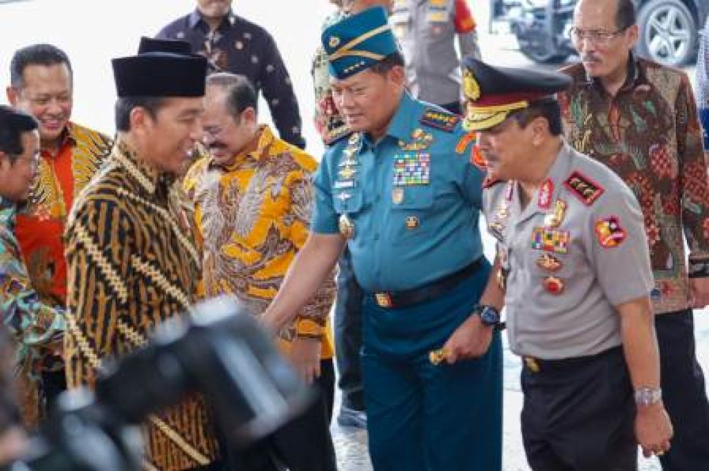 Panglima TNI di Gedung MPR RI