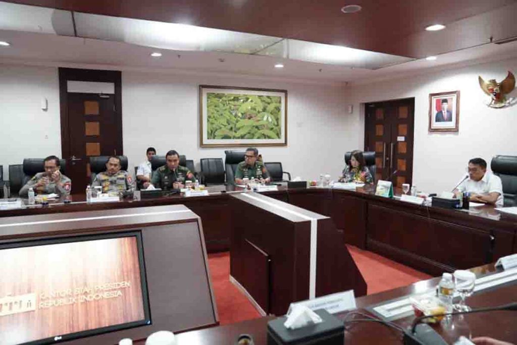 Rakor Pelaksanaan Layanan Skrining BPJS Kesehatan bagi Petugas Penyelenggaraan Pemilu 2024