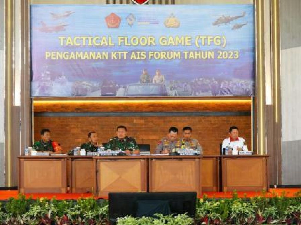 TFG dipimpin langsung oleh Panglima TNI Laksamana TNI Yudo Margono
