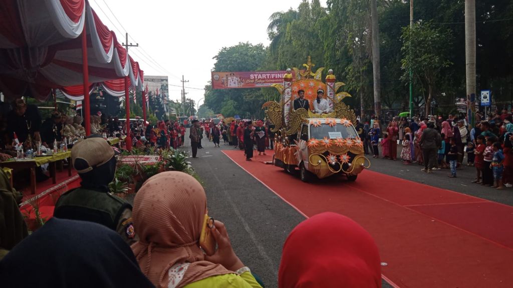 Kirab budaya dalam rangka Hari Jadi Kabupaten Bangkalan