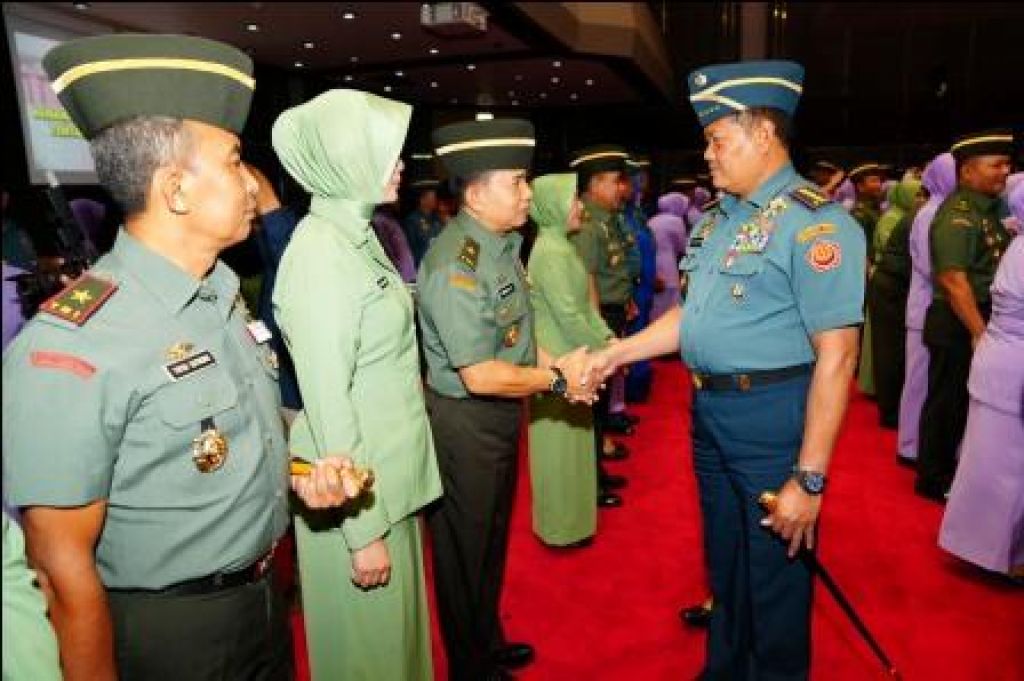 Kenaikan pangkat sejumlah Perwira Tinggi TNI
