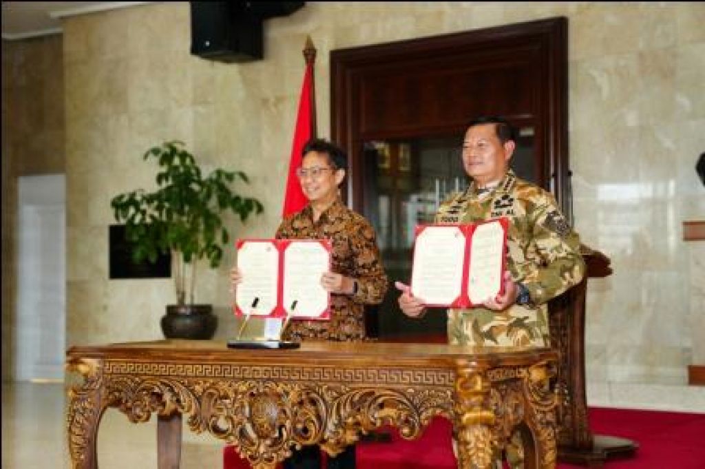 MoU dengan Menteri Kesehatan RI Budi Gunadi Sadikin