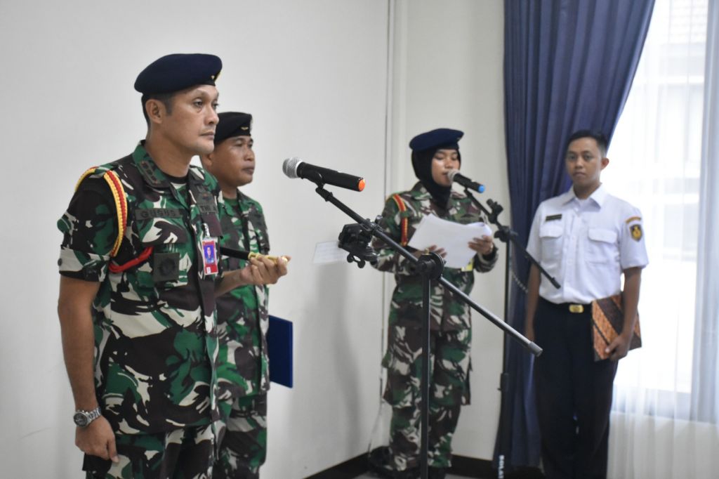 Kursus Perwira Remaja Teknik Pemeliharaan Pesawat Udara TA 2023 di Aula Kolatpenerbal