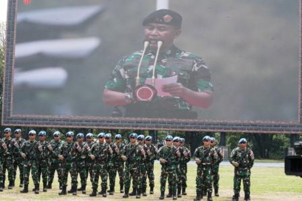 Prajurit TNI yang jaga perdamaian PBB kembali ke Tanah Air