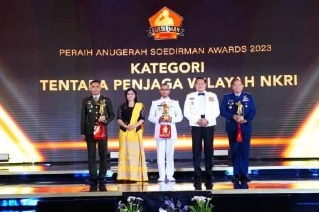 Soedirman Awards tahun 2023 sebagai bentuk apresiasi kepada prajurit TNI 