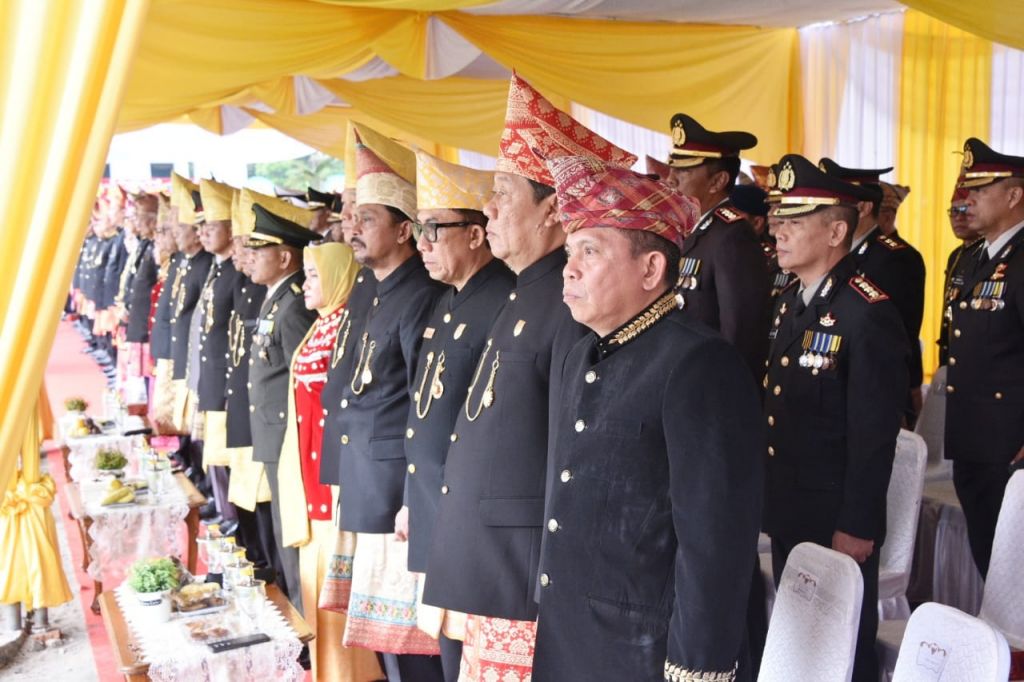 Upacara HUT Provinsi Bengkulu ke-55