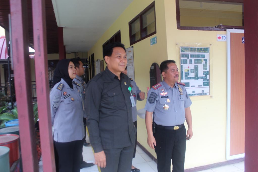 Kunjungan Kepala Rutan Rengat ke Pengadilan Negeri Rengat