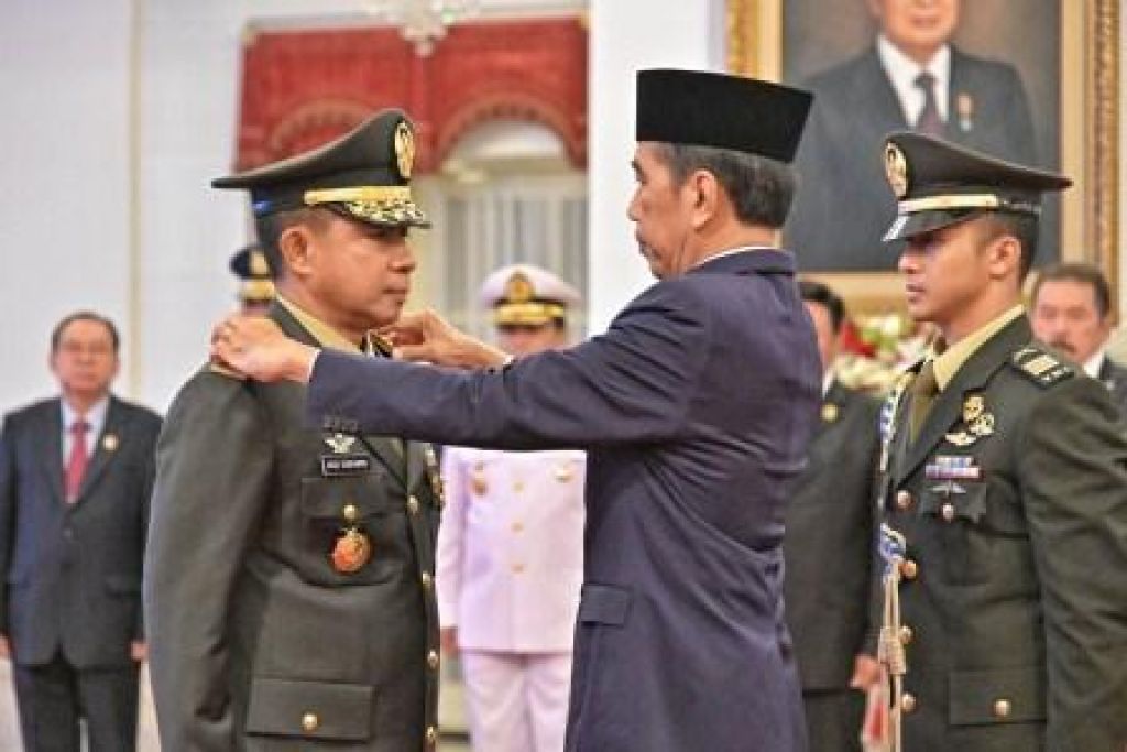 Pelantikan Jenderal TNI Agus Subiyanto sebagai Panglima Tentara Nasional Indonesia 