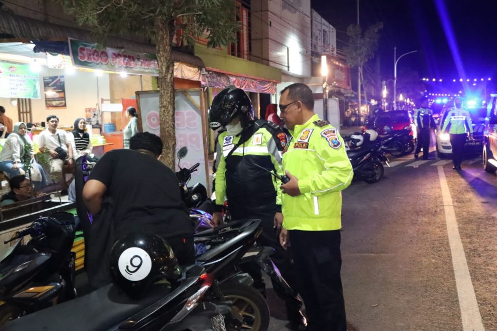 Satgas Preventif Operasi Mantap Brata 2023 untuk meningkatkan patroli Blue Light.