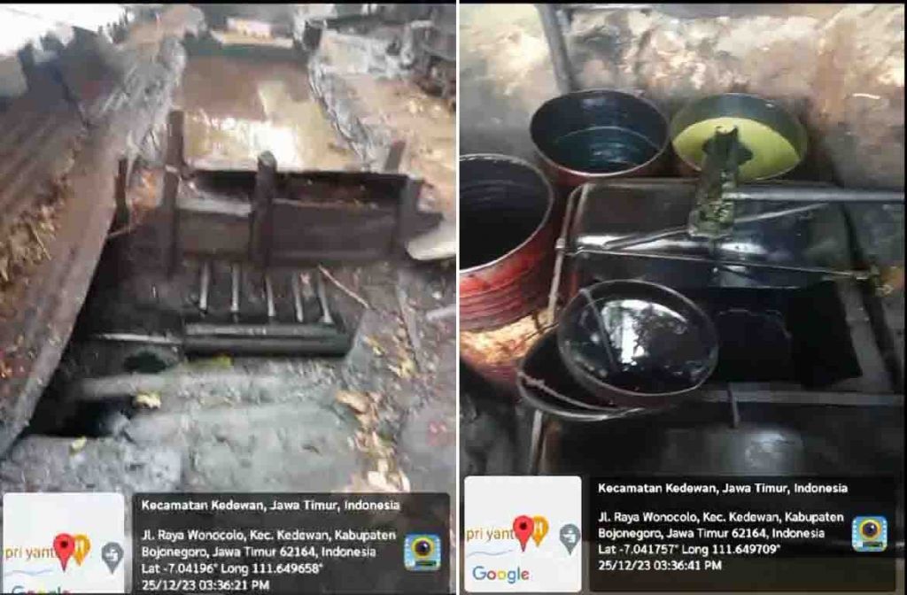 Usaha penyulingan minyak yang pernah diperkarakan sejumlah wartawan di Kedewan