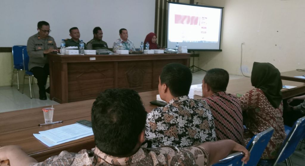 Kapten ARH Muklis Hariyanto bersama Unsur Forkopimka, Lembaga Pemerintah, dan lintas sektor menghadiri Musrenbang