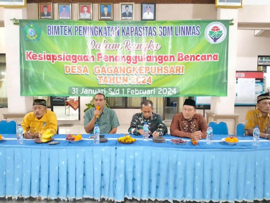 Bimtek Peningkatan Kapasitas Sumber Daya Manusia (SDM) Linmas