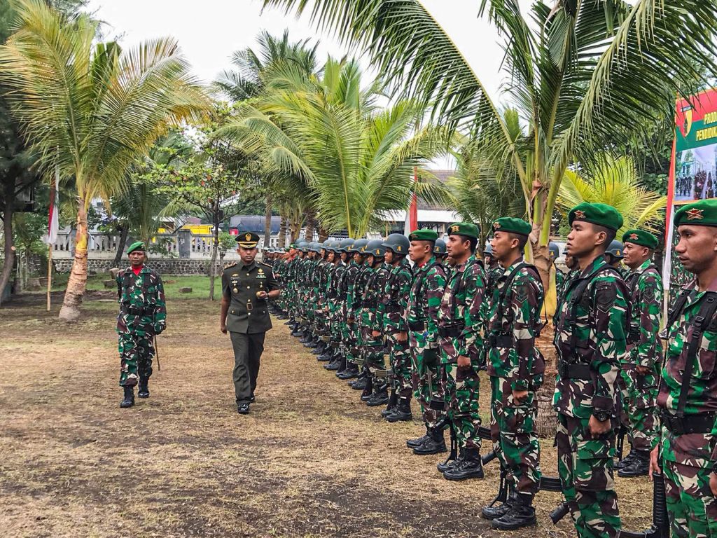 Pelatihan Dikjurbaif yang berlangsung di Dodiklatpur Rindam V/Brawijaya.