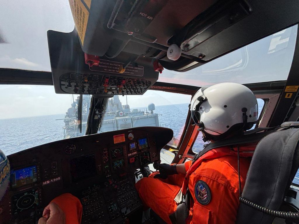 Latihan Picard Naval Exercise di Laut Mediterania