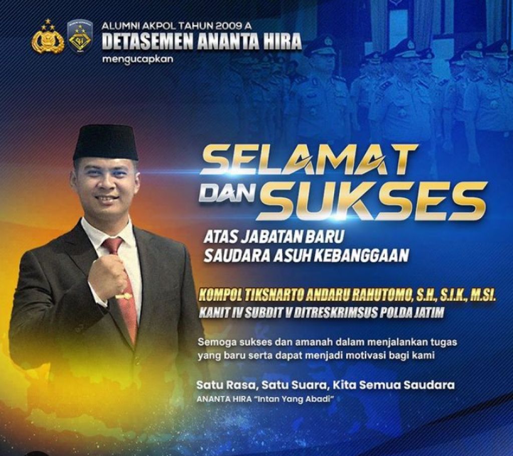 Kompol Tiksnarto Andaru Rahutomo