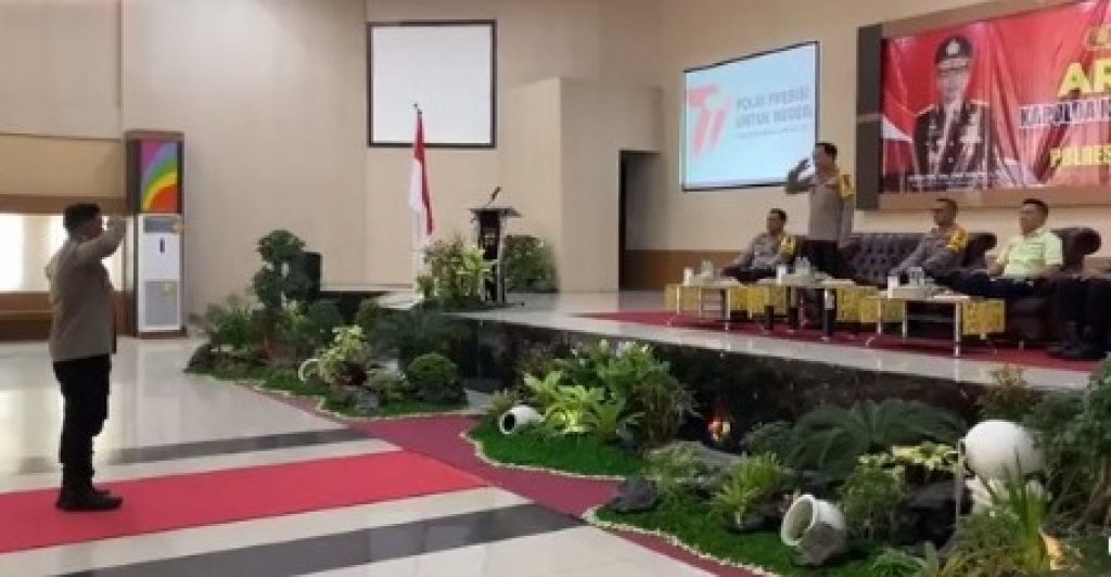 Kapolda Kepulauan Bangka Belitung berikan arahan