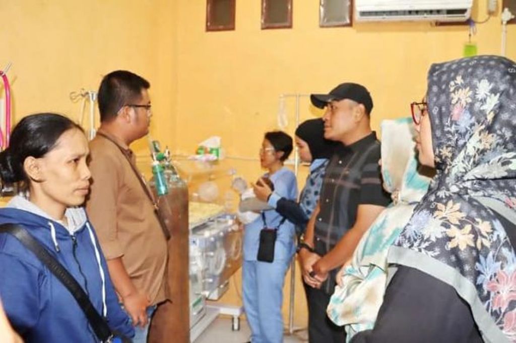 AKBP Dudung Setyawan  mengunjungi RSUD Kota Padangsidimpuan
