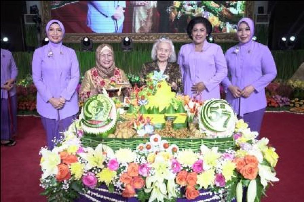 Perayaan puncak HUT IKKT ke 57 bertempat di Aula Gatot Soebroto Mabes TNI Cilangkap Jakarta Timur