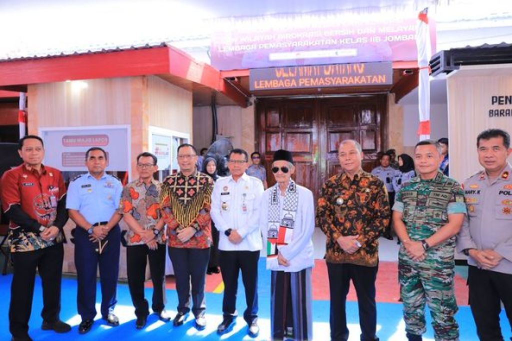 Lapas Kelas IIB Jombang meluncurkan dua inovasi pelayanan publik unggulan