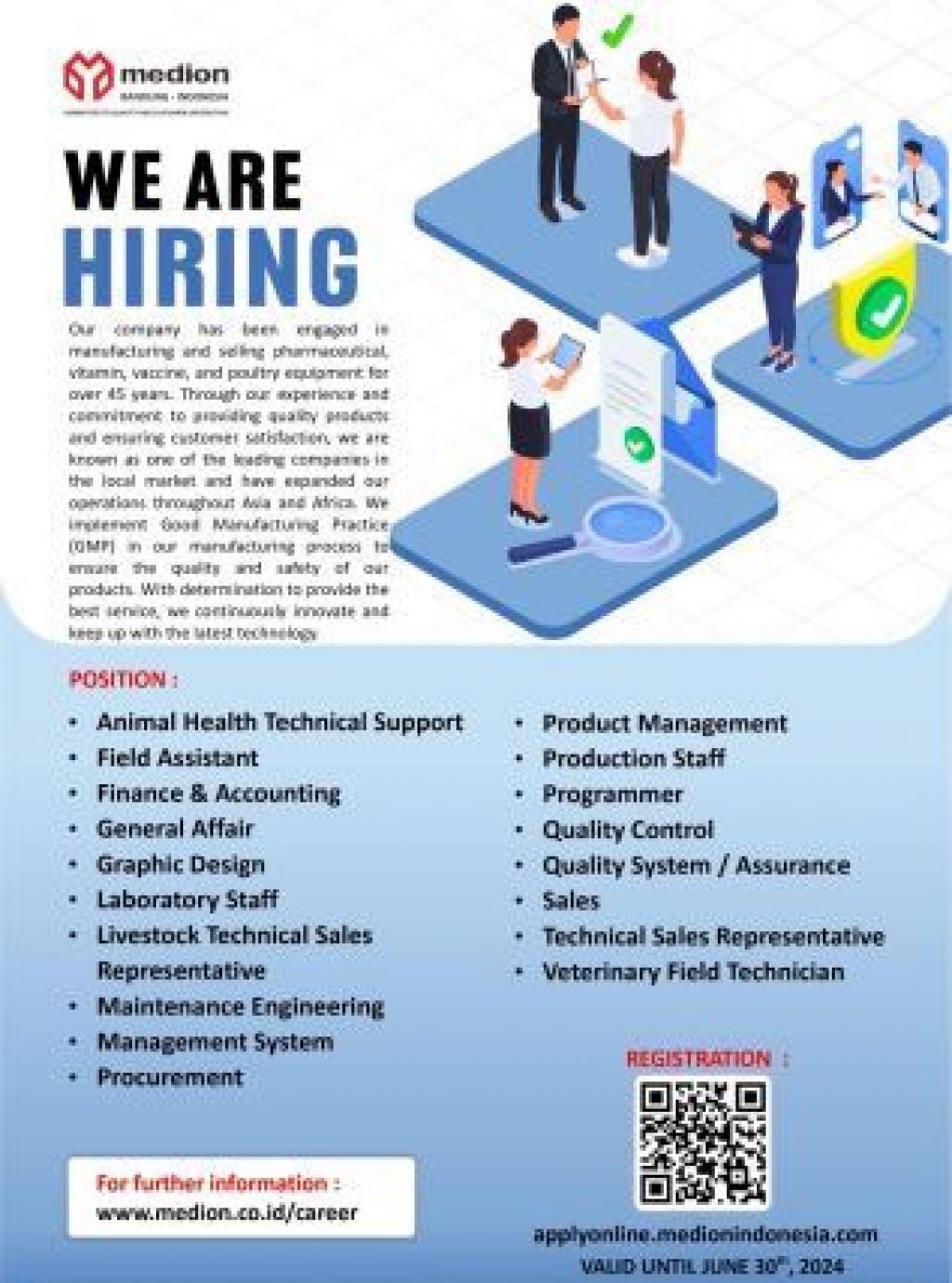 Medion membuka kembali kesempatan kerja