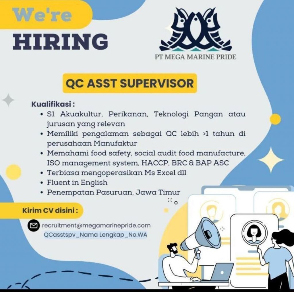 Lowongan kerja di PT Mega Marine Pride