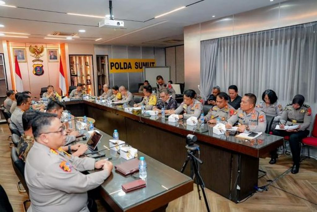 Rapat persiapan pengamanan natal dan tahun baru