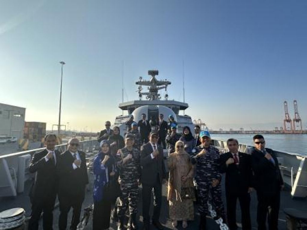 KRI Diponegoro-365 yang tergabung dalam Satgas Maritime Task Force (MTF) TNI Konga XXVIII-O UNIFIL