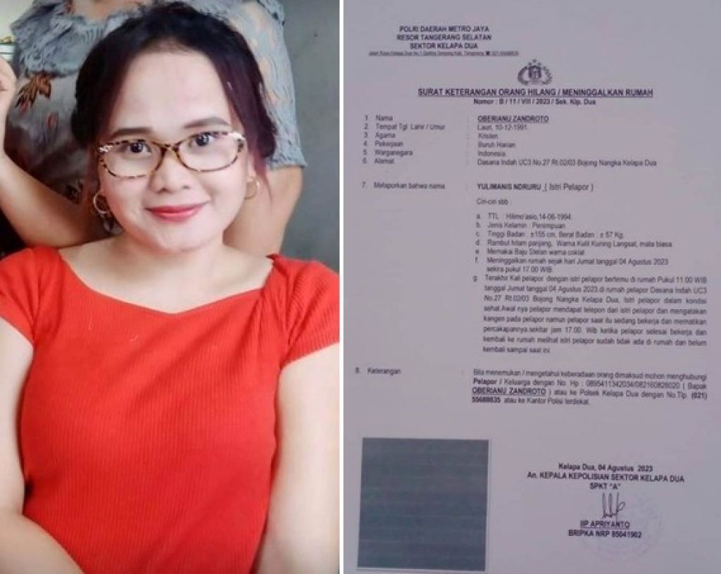 Yulimanis Nduru alias Ina Nando Zandroto