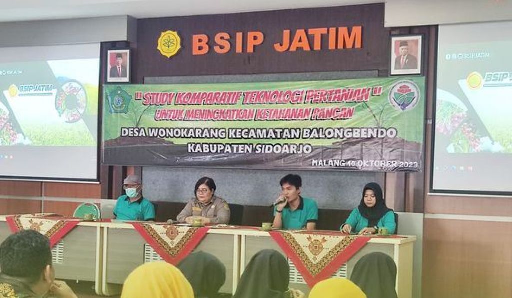 Petani Desa Wonokarang berkunjung ke BSIP Jawa Timur
