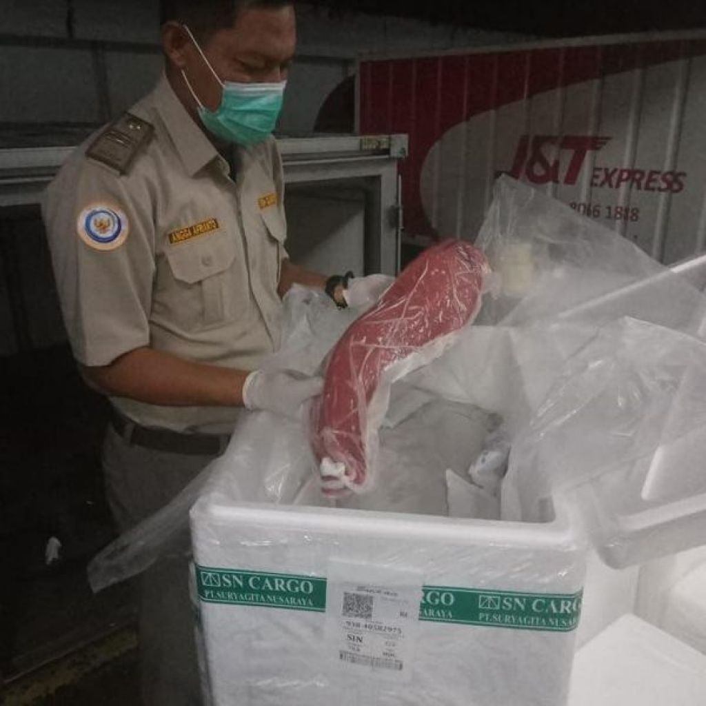 Ratusan Kilogram Daging Tuna Diekspor ke Tiga Negara