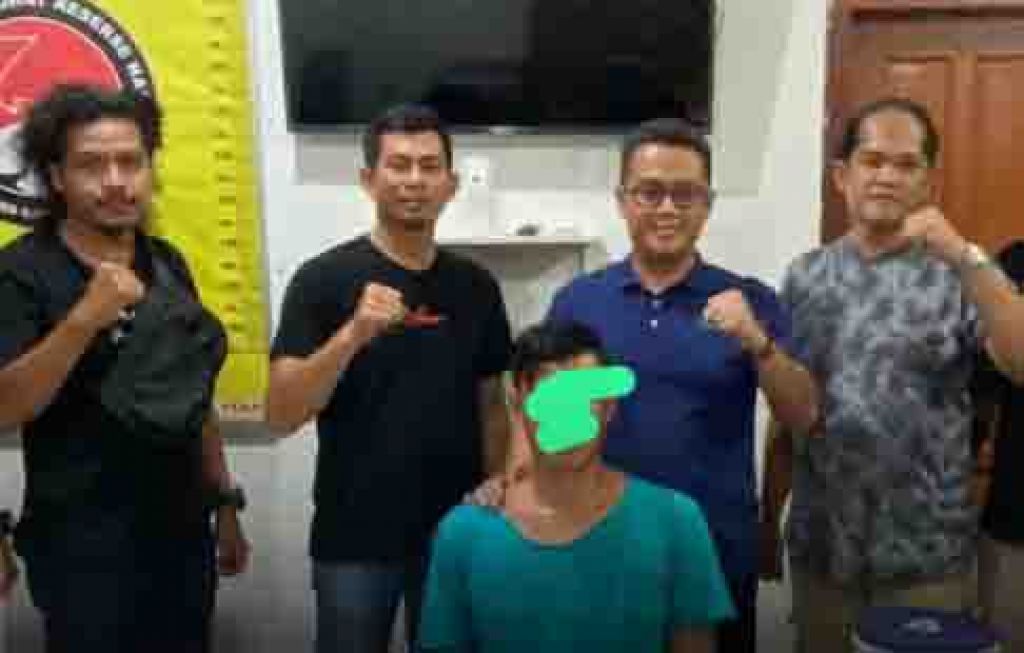 Sat Resnarkoba Polres Bangka Barat mengamankan 1 orang inisial FR