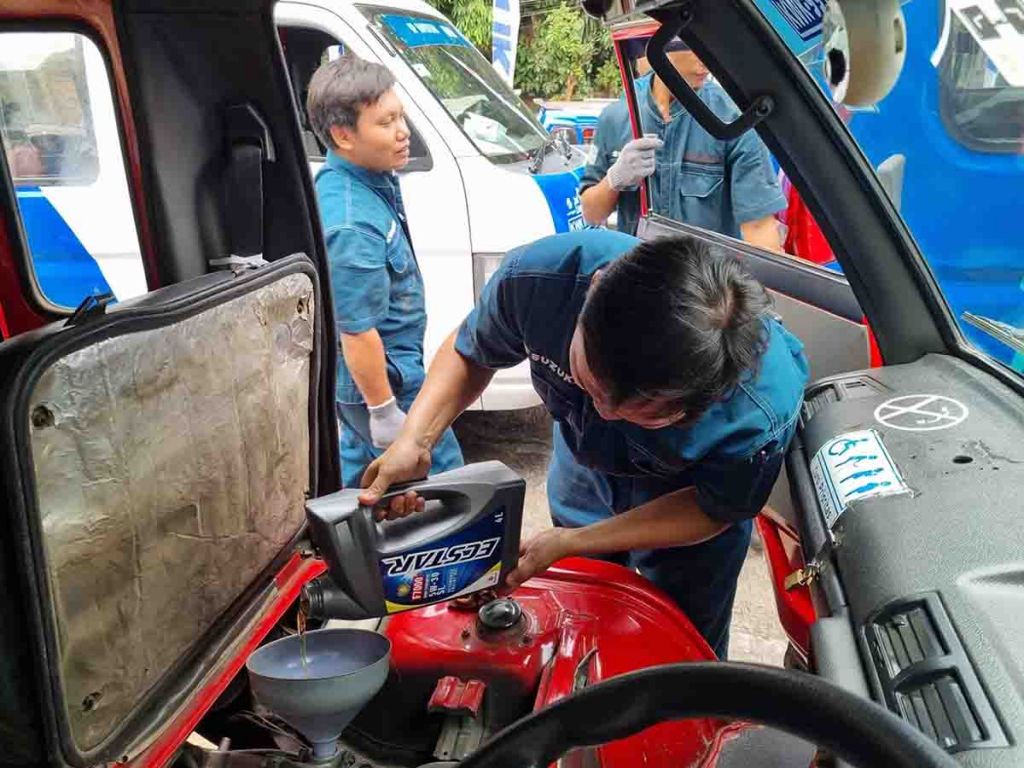 Suzuki melakukan Layanan Service Gratis