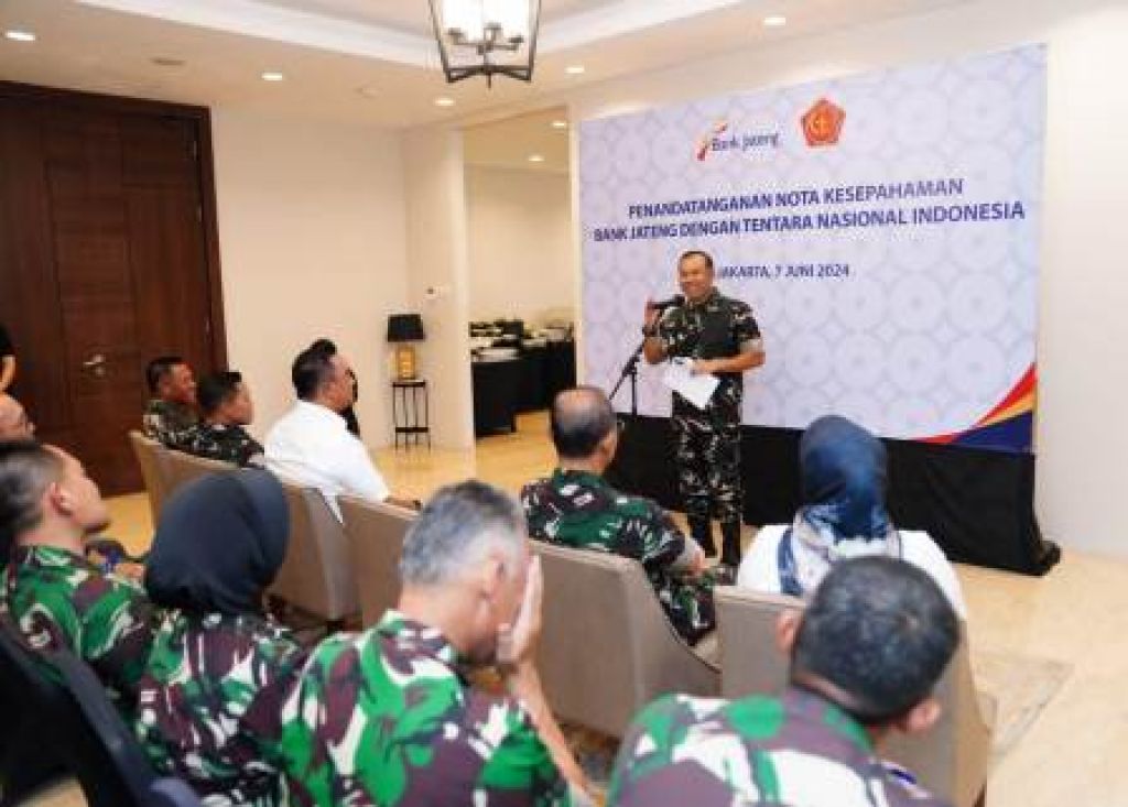 Memorandum of Understanding (MoU) tentang Penyediaan dan Pemanfaatan Jasa Layanan Perbankan bagi Anggota TNI