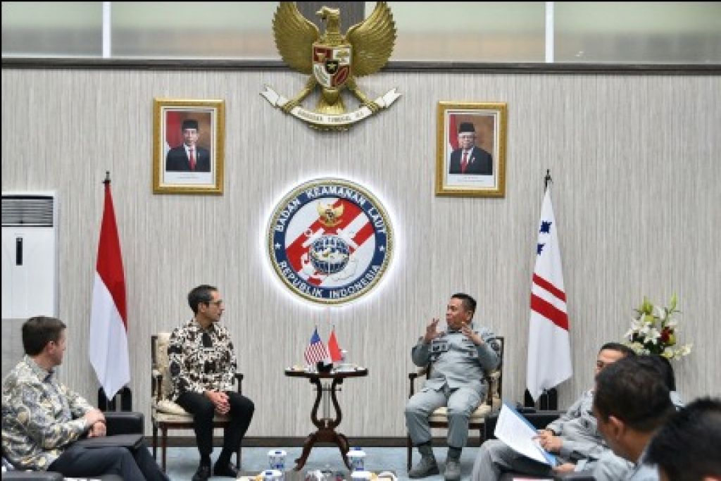 Penandatanganan Work Plan on Maritime Cooperation