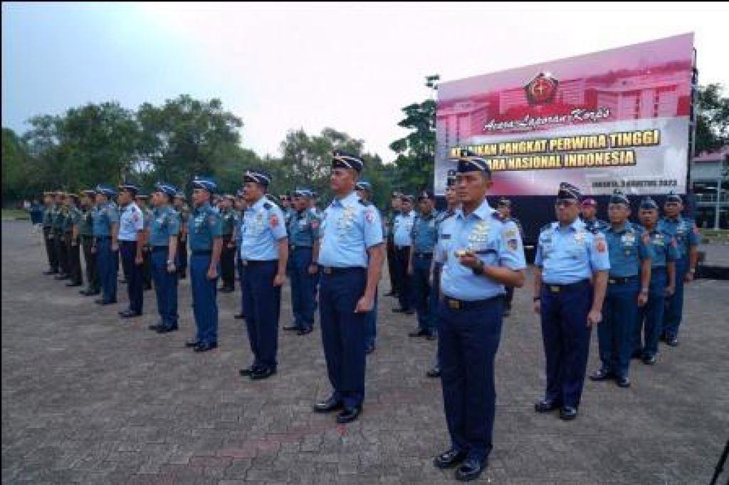 53 Perwira Tinggi (Pati) TNI di Mabes TNI, naik pangkat